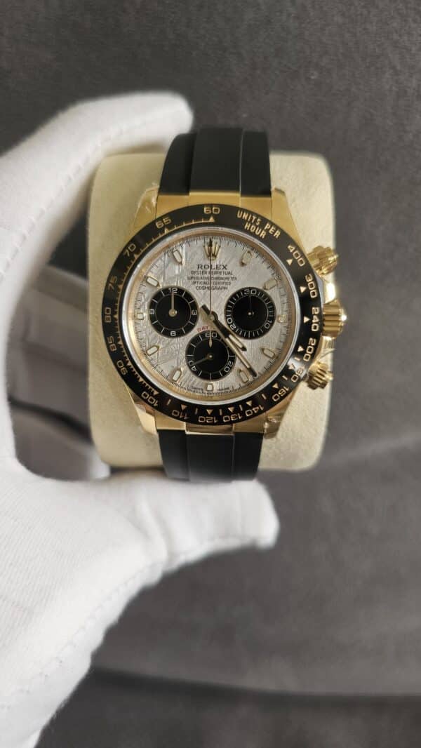 Rolex Daytona Meteorite Yellow Gold Copy Watches