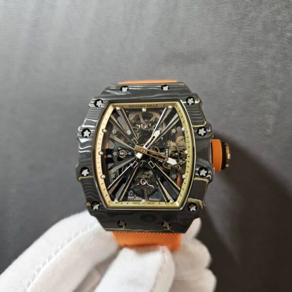 Rm12-01 Gold Carbon Tourbillon Limited Edition Copy Watches