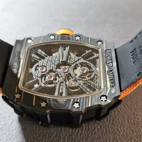Rm12-01 Gold Carbon Tourbillon Limited Edition Copy Watches