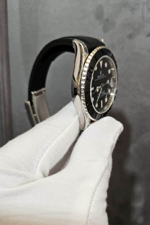 Shop Rolex Yach-master 42 White Gold Copy Watches in Dubai