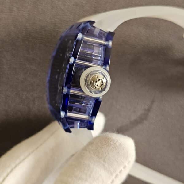 Richard Mille RM 52-04 Blue Sapphire Skull Replica Watches