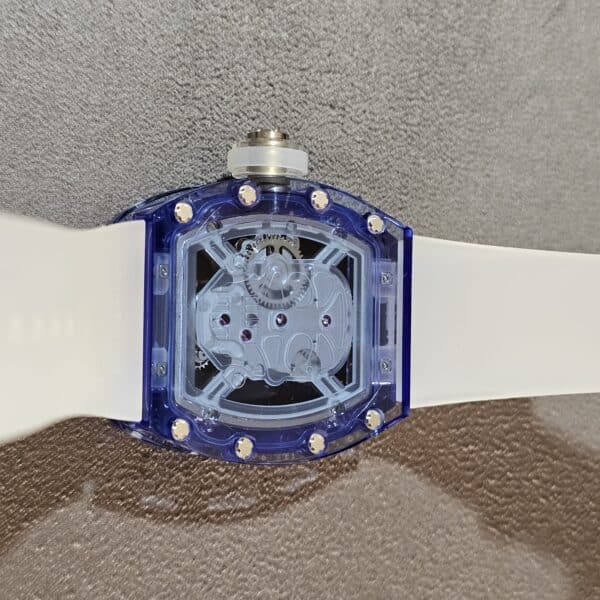 Richard Mille RM 52-04 Blue Sapphire Skull Replica Watches
