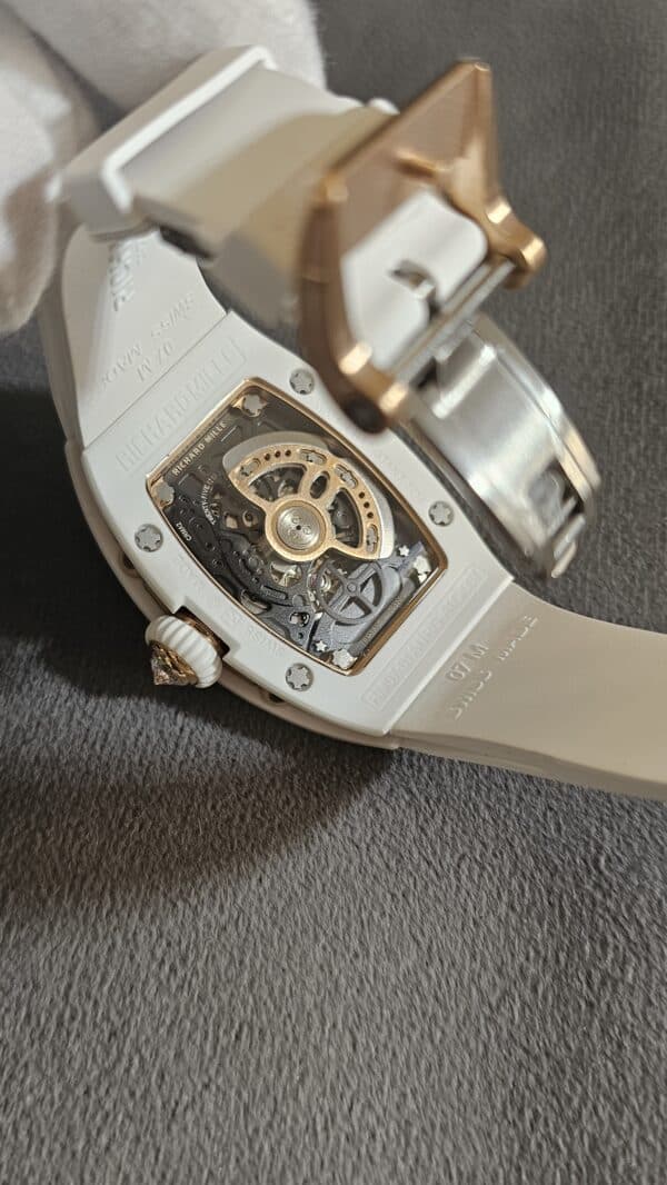 Richard Mille RM07-01White Ceramic Diamond Jasper Copy Watch