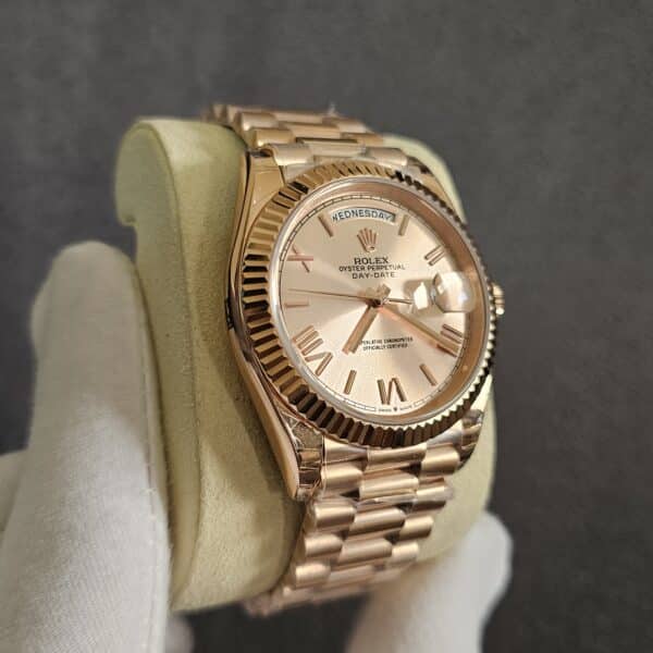 Rolex Day-Date 40 Rose Gold Copy Watches in Dubai