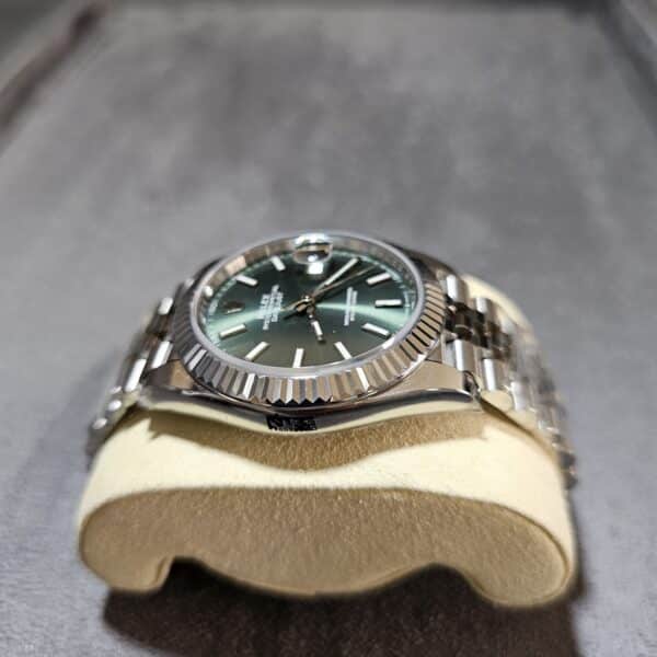 Rolex Datejust 41 2 Mint Green Replica Watches