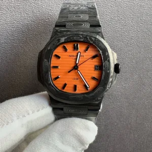 Patek Philippe Nautilus 5711 DIW“All CARBON BLACK”Orange Dial