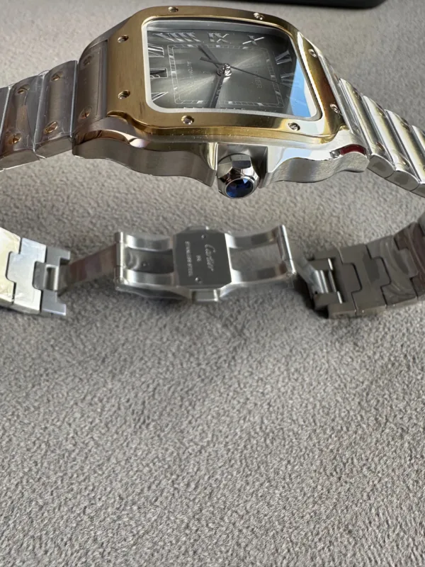 Buy Cartier Santos Anthracite Replica Watch in UAE