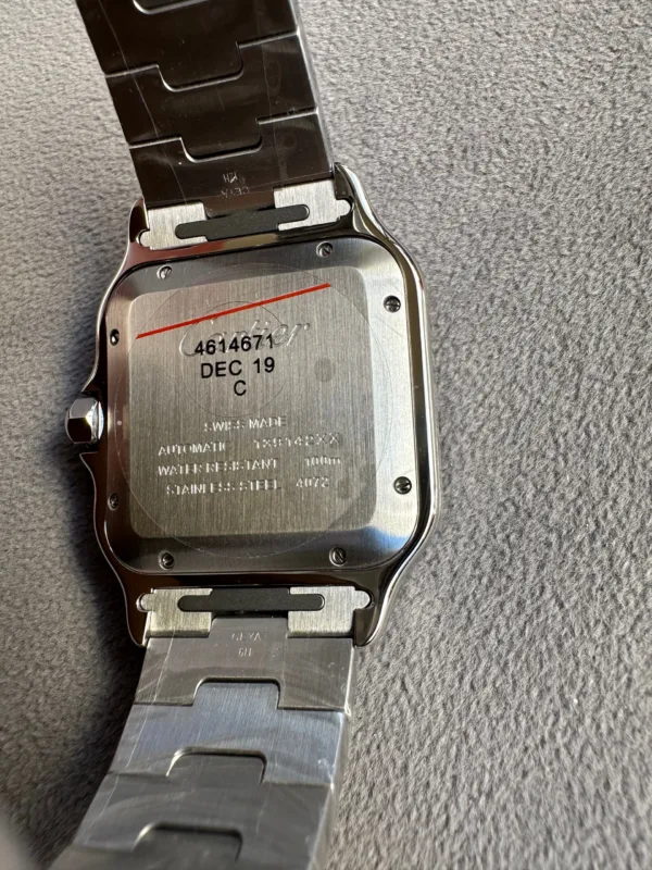 Buy Cartier Santos Anthracite Replica Watch in UAE