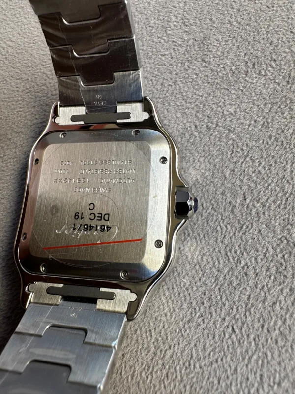 Buy Cartier Santos Anthracite Replica Watch in UAE