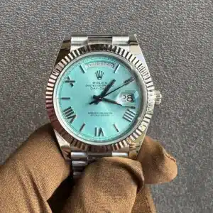 Rolex Day-Date 40 Platinum Ice Blue