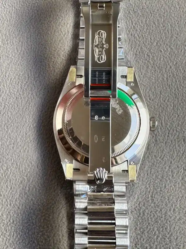Buy Rolex Day-Date 40 Platinum Ice Blue Replica Watch in UAE