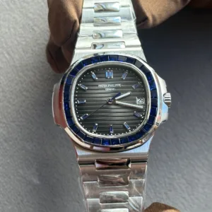 Patek Philippe Nautilus Platinum Blue Sapphire 5711/111P-001