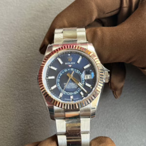 Rolex Sky-Dweller Blue Dial Stainless Steel Oyster Bracelet