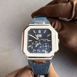 Patek Philippe Cubitus 5822P-001 Platinum Blue Dial Moon Phase(2024)