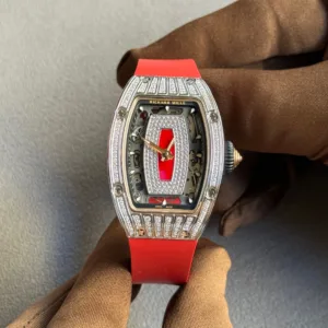 Richard Mille Rm 07-01 Ladies Rose Gold Diamond Set