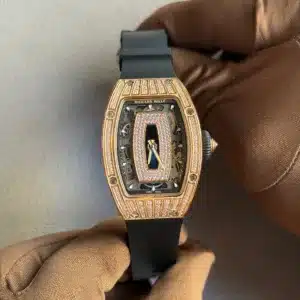 Richard Mille RM 007 07-01 'Ladies' Rose Gold Diamond Set Jasper Dial
