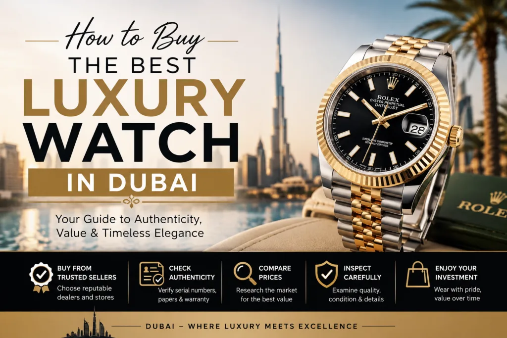 How to Buy the Best Super Clone Watch in Dubai